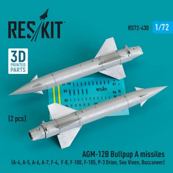 AGM-12B Bullpup A missiles 1:72 AGM-12B Bullpup A missiles 1:72