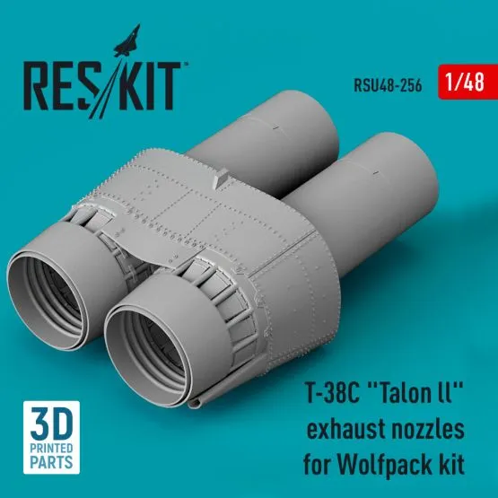 T-38C "Talon ll" exhaust nozzles for Wolfpack 1:48 T-38C "Talon ll" exhaust nozzles for Wolfpack 1:48