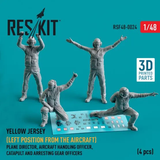 Yellow jersey (Left position from the aircraft) Plane Director 1:48