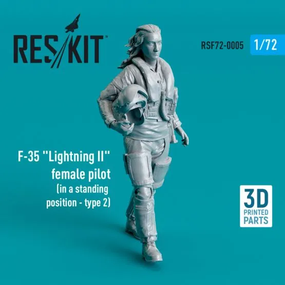 F-35 "Lightning II" female pilot (type 2) 1:72