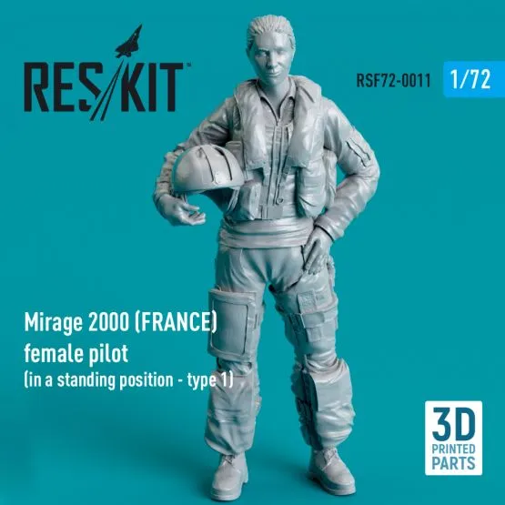 Mirage 2000 (FRANCE) female pilot (type 1) 1:72