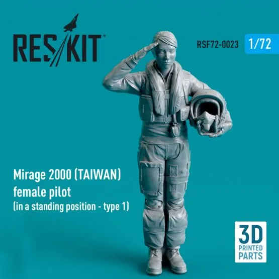 Mirage 2000 (TAIWAN) female pilot (type 1) 1:72