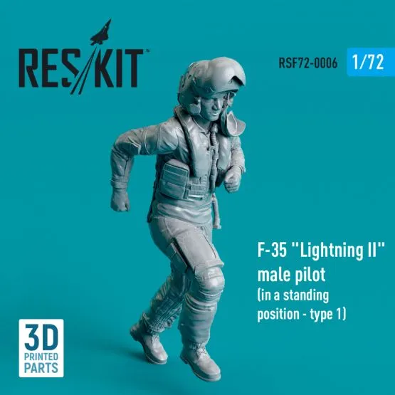 F-35 "Lightning II" pilot (type 1) 1:72