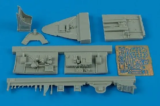 F6F-5 Hellcat cockpit set for Eduard 1:48 F6F-5 Hellcat cockpit set for Eduard 1:48