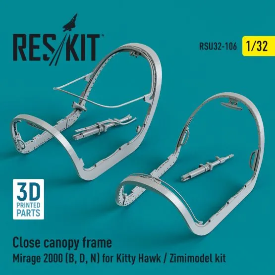 Mirage 2000 (B,D,N) Close canopy frame 1:32