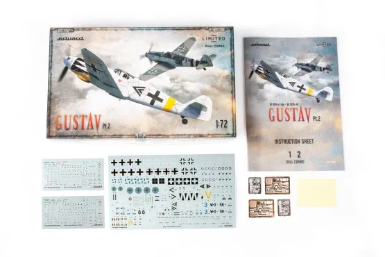 Bf 109G GUSTAV pt. 2 DUAL COMBO 1:72