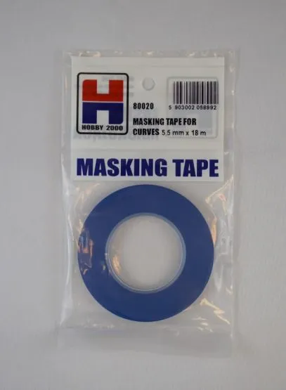 Masking tape for curves 5.5mm