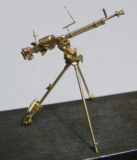 DShK m.1938 on a tripod for anti-aircraft 1:72