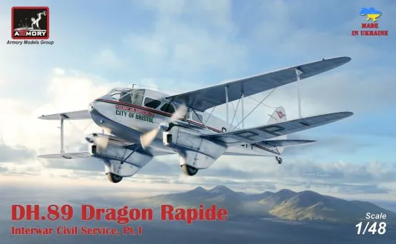 DH.89 Dragon Rapide - Interwar Service Pt.1 1:48 DH.89 Dragon Rapide - Interwar Service Pt.1 1:48