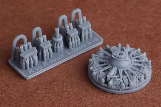 FM-2 Wildcat engine for Arma H. 1:72