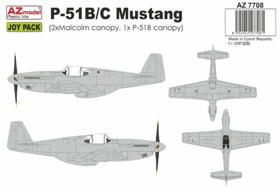 P-51B/C Mustang JOYPACK 1:72