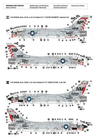 F-8E Crusader "MIG Killers" 1:48