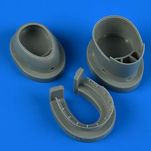 P-47D/M Thunderbolt cowling and cooling flaps (opened) 1:72