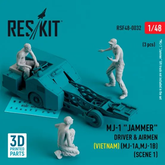 MJ-1 "Jammer" Driver & airmens (Vietnam) part.1 1:32