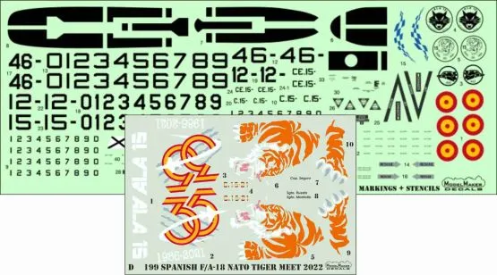 F/A-18 (Spanish AF) NATO Tiger Meet 2022 1:72