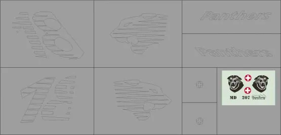 F/A-18 Switzerland Panthers special scheme 1:72