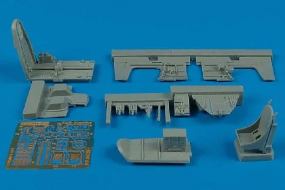 P-400 Airacobra cockpit set for Hasegawa 1:48