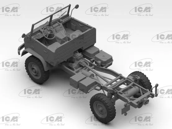 Unimog S 404 German military truck 1:35