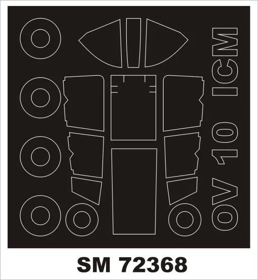 OV-10D mask for ICM 1:72