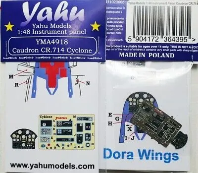 Caudron 714 Cyklone Instrument Panel 1:48