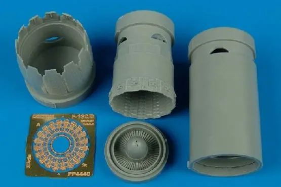 F-16C/D Block 30/40/50/60 exhaust nozzle für Kint. 1:48