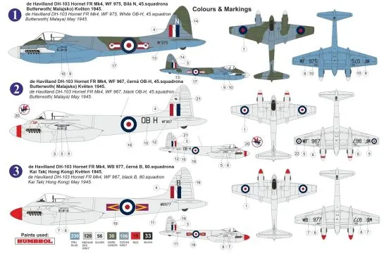 de Havilland DH.103 Hornet FR.Mk.4 1:72
