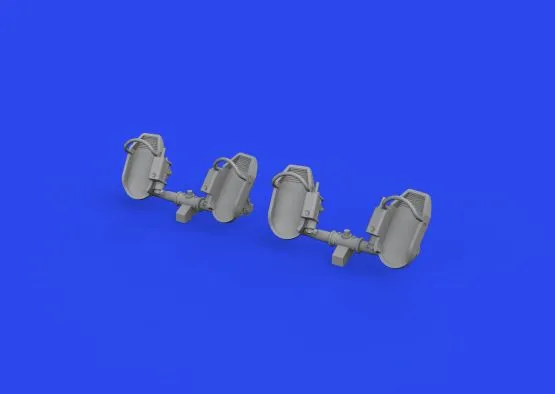 Bf 109E rudder pedals early 1:32