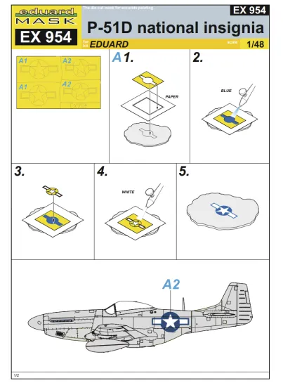 P-51D national insignia 1:48