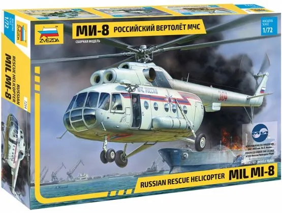 Mil Mi-8 Hip - Rescue Helicopter 1:72
