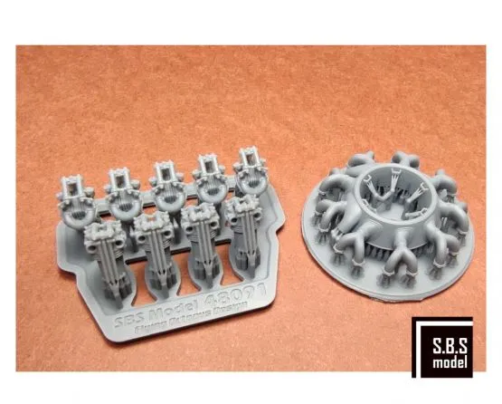 Bristol Bulldog engine upgrade set type 1 (Airfix) 1:48