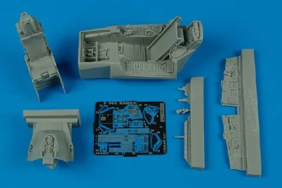 F-16C Barak cockpit set for Hasegawa 1:48