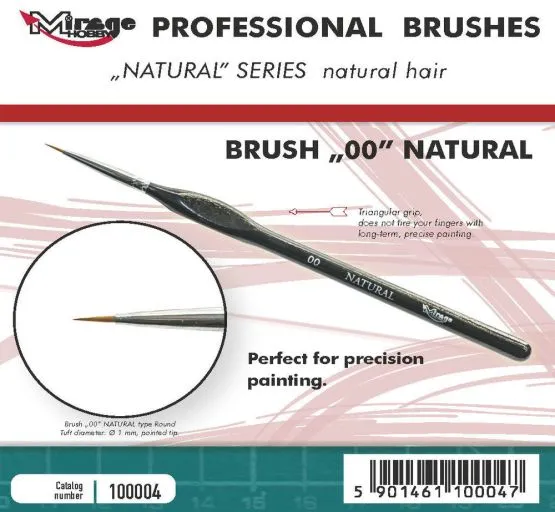 Brush natural 00