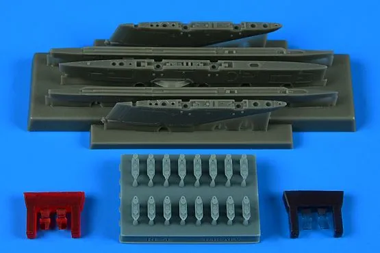 RF-5E Tiger II pylons & missile launchers 1:48