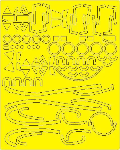 Fairey Gannet AS.1/AS.4 ADVANCED mask for Airfix 1:48