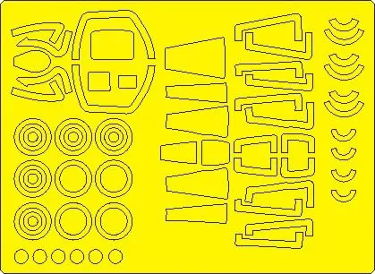 Yak-28PP Brewer-E mask for Hobby Boss 1:48