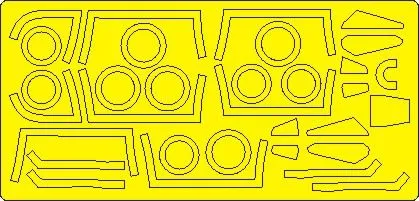 MiG-29 ADVANCED mask for Academy 1:48