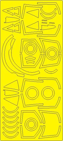 Blackburn Buccanner S.2B EXPERT mask for Airfix 1:48