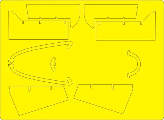 A-4B/C Skyhawk grey+white CAMOUFLAGE mask 1:48
