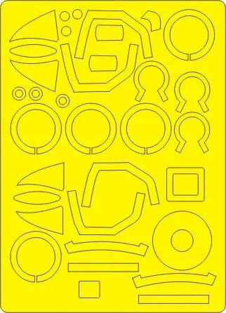 A-4B/C Skyhawk EXPERT mask for Hobby2000 1:48