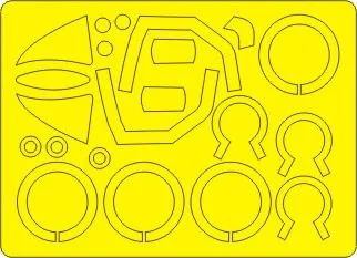 A-4B/C Skyhawk mask for Hobby2000 1:48