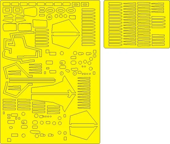 Su-30 MK./SME EXTERIOR mask for G.W.H. 1:48