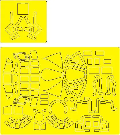B-24J Liberator mask for Hobby Boss 1:48