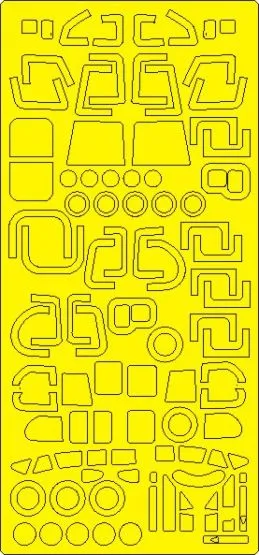 Sikorski H-19A Chickasaw ADVANCED mask for AMP 1:48