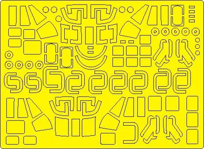 Westand Sea King HC.4 HAR.3/Mk.43 EXPERT mask for Airfix 1:72