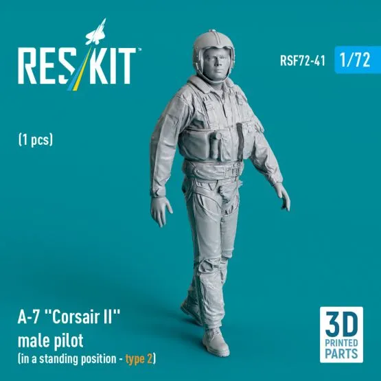 A-7 "Corsair II" pilot - type 2 1:72 A-7 "Corsair II" pilot - type 2 1:72