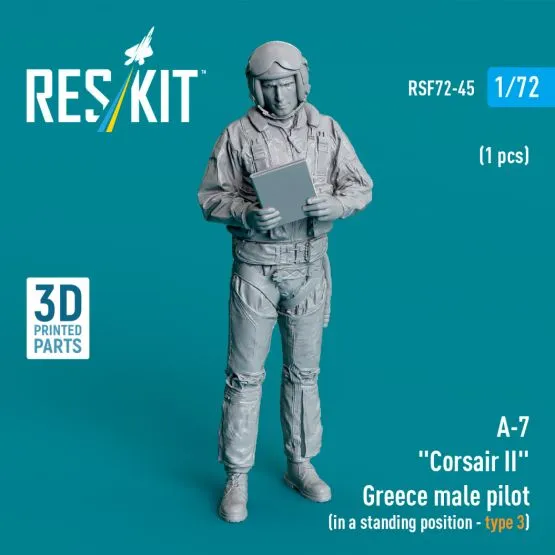 A-7 "Corsair II" Greece male pilot - type 3 1:72