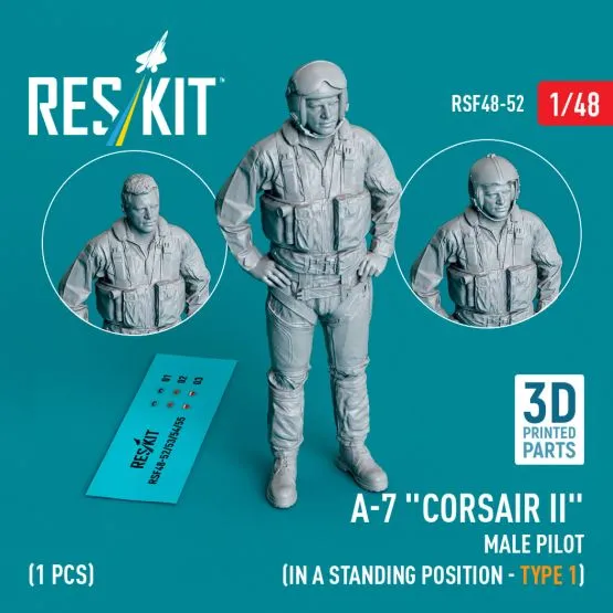 A-7 "Corsair II" pilot - type 1 1:48