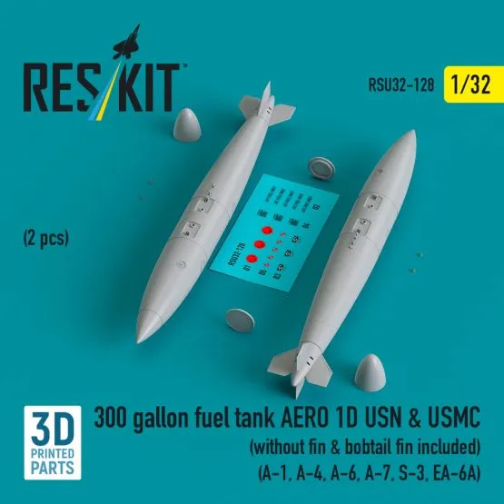300 gallon fuel tank AERO 1D USN & USMC 1:32 300 gallon fuel tank AERO 1D USN & USMC 1:32