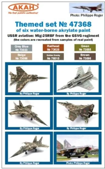 USSR Air Force - MiG-25RBF from GSVF regiment