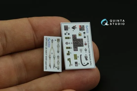 P-40B interior for Airfix 1:72